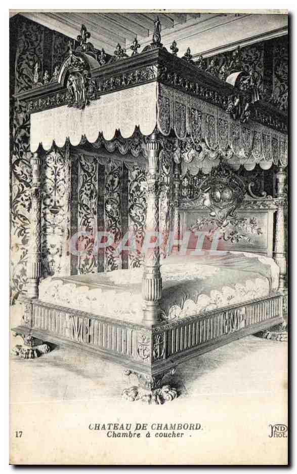 Château de Chambord — Chambre à coucher — JND Phot.