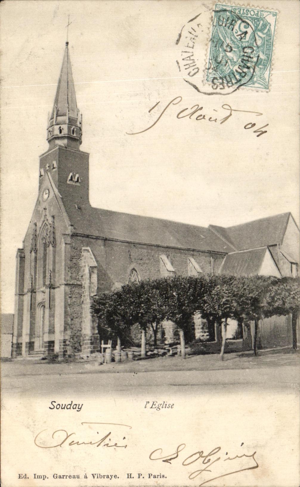 CPA Souday L'Eglise