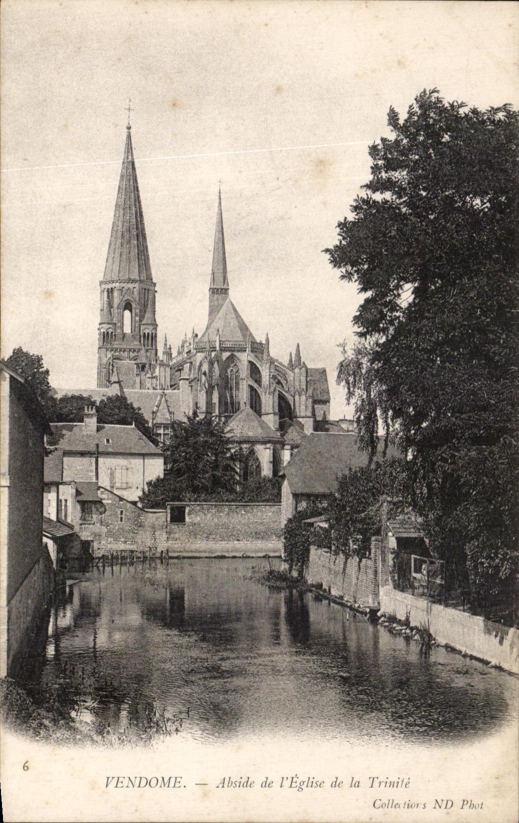 CPA Vendome Abside De l'Eglise De La Trinite