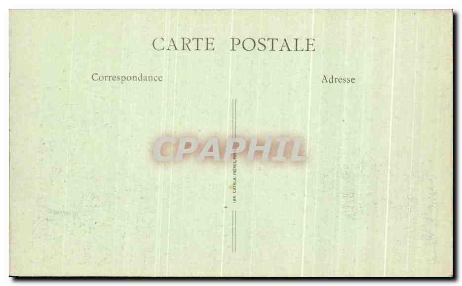 CPA Romorantin Pensionnat de la Nativite — Rückseite