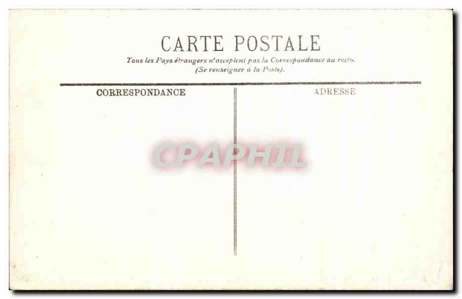 Chambord — Le Château — Façade Sud — LL — Verso