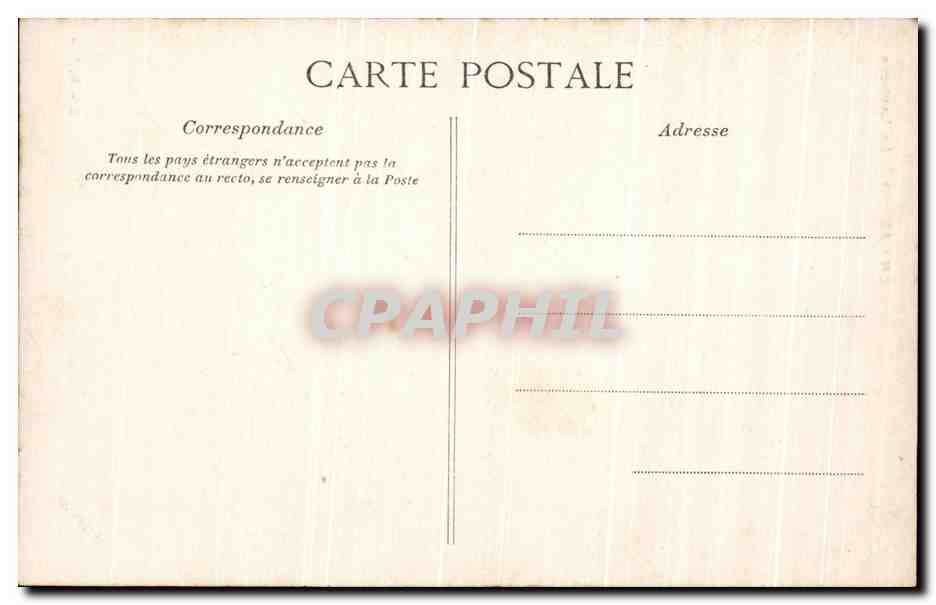 Chambord — La Lanterne — Éditeur Paris — Verso