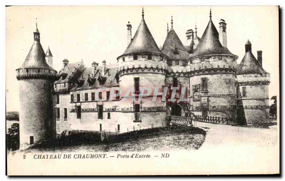 Château de Chaumont — Porte d'Entrée — ND