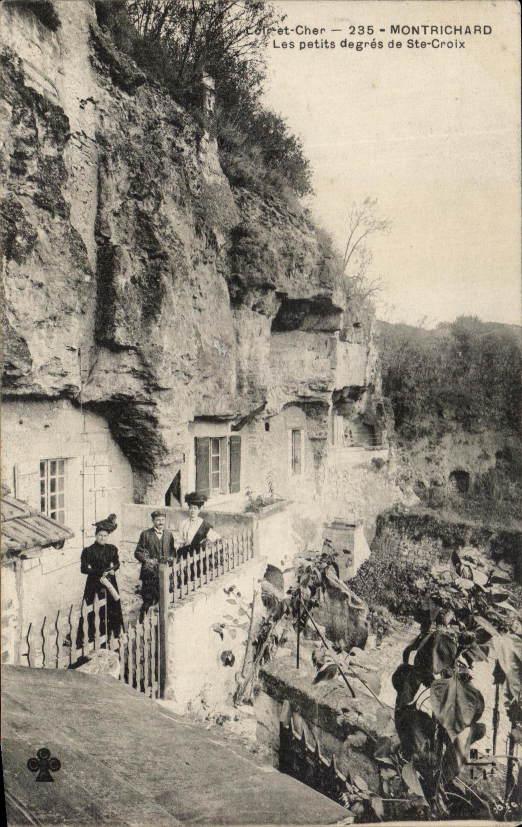 CPA Montrichard Les Petits Degres De Ste Croix