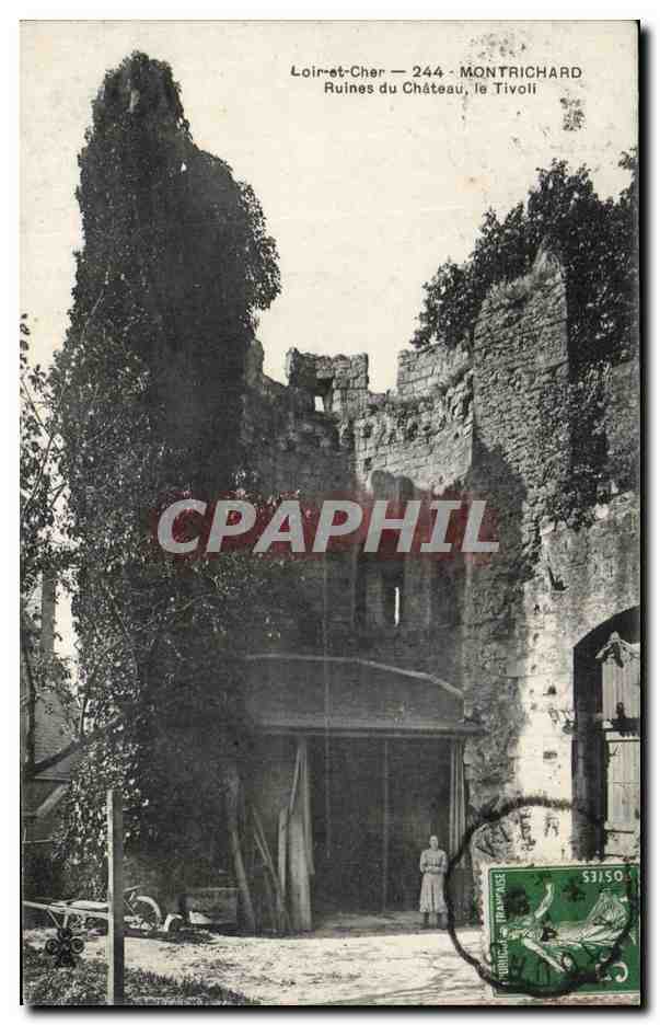 Ruinen des Schlosses, Tivoli — Montrichard — Loir-et-Cher 244
