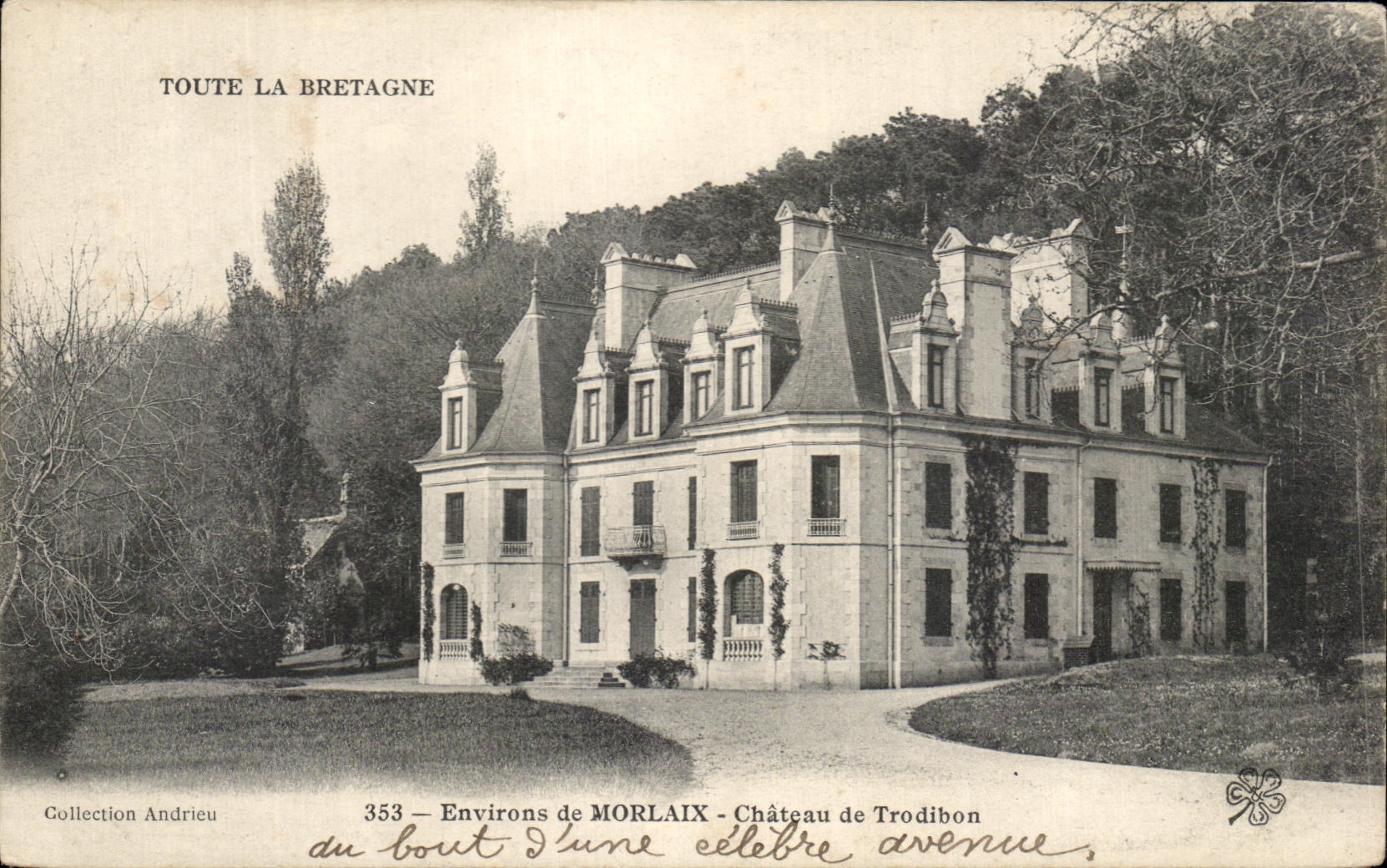 CPA Environs de Morlaix Chateau de Trodibon