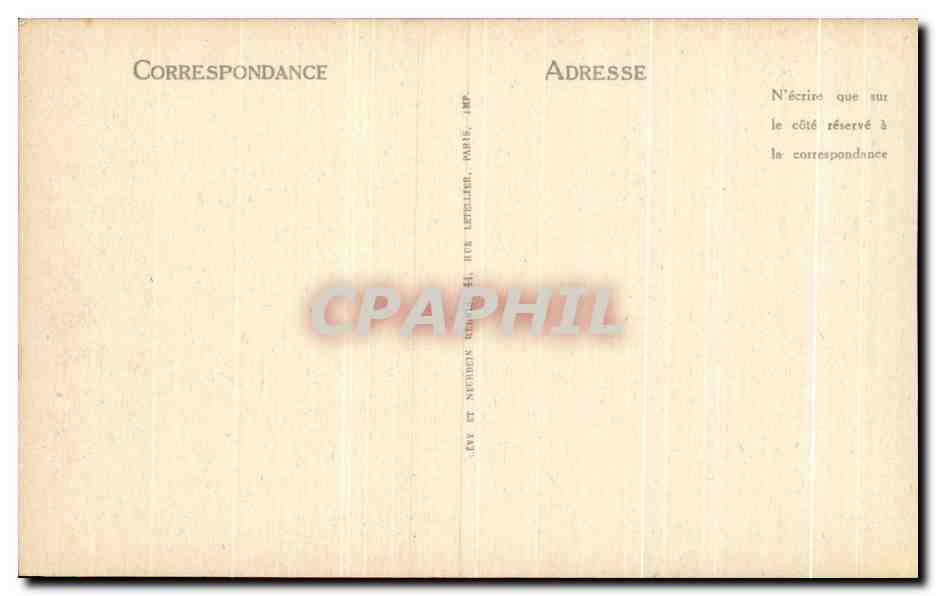 CPA Morlaix La Gare — Rückseite