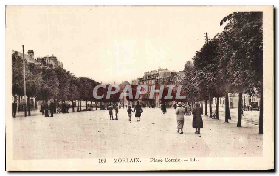 CPA Morlaix Place Cornic