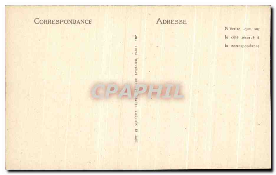 CPA Morlaix Vue Generale de la Ville — Rückseite