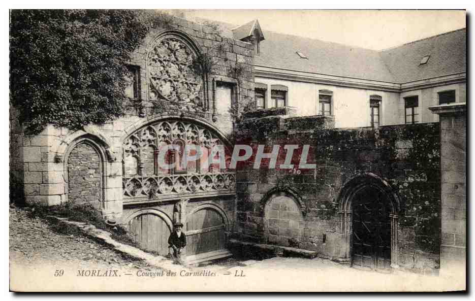 CPA Morlaix Couvent des Carmelites