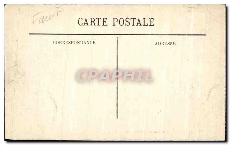CPA Morlaix Couvent des Carmelites — Rückseite