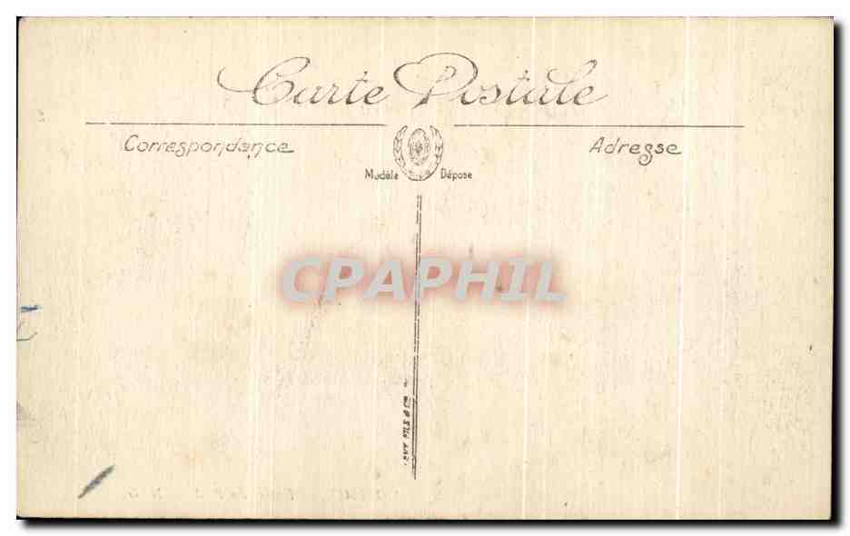 CPA Morlaix Entree du pont — Rückseite