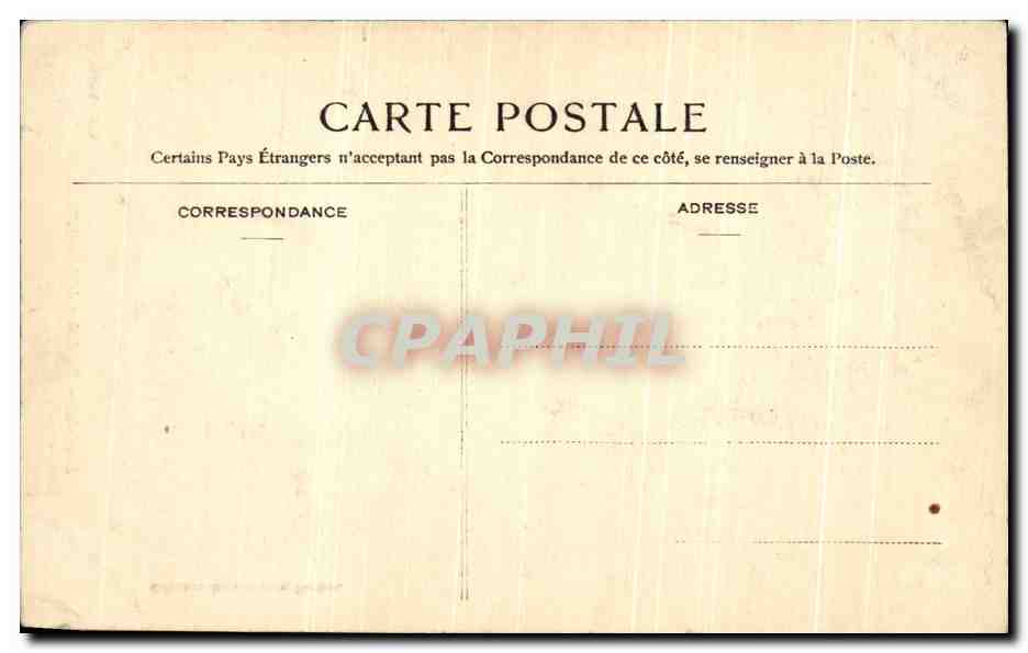 CPA Morlaix Baptistere de Saint Melaine — Rückseite