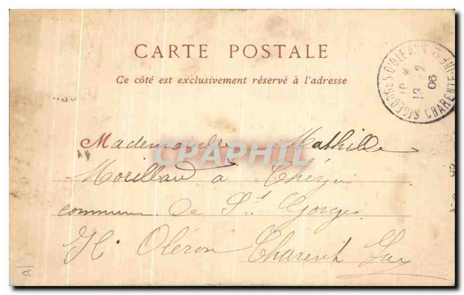 CPA Morlaix La Venelle au son — Rückseite