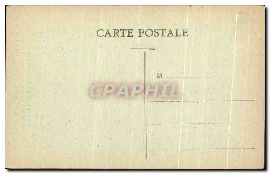 CPA Morlaix Eglise Saint Martin Coiffeur — Rückseite