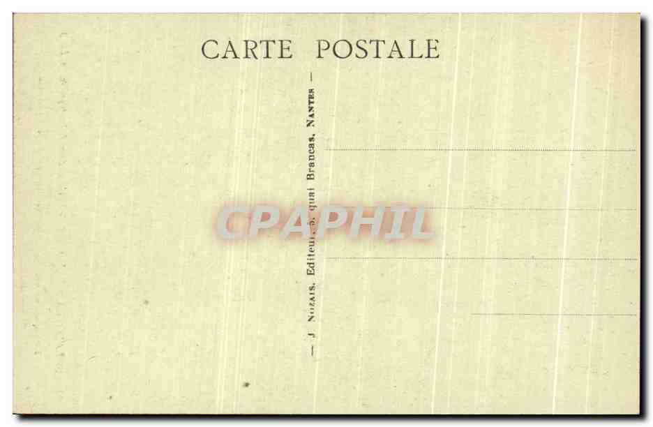 CPA Morlaix Maison de la Duchesse Anne  — Rückseite