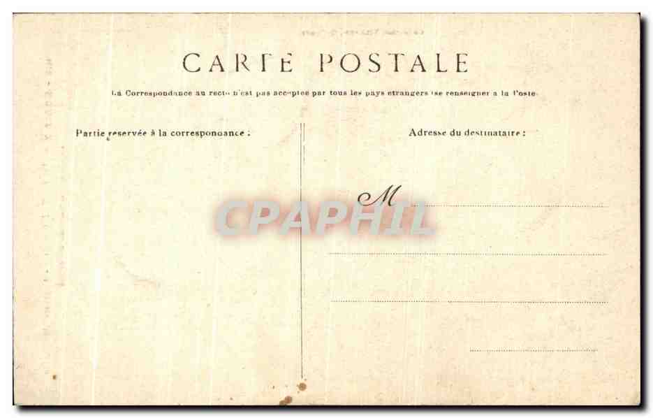 CPA Morlaix La Coiffe a Cornette Costume de Mariee Etude des Coiffes de Bretagne Folklore Costume — Verso