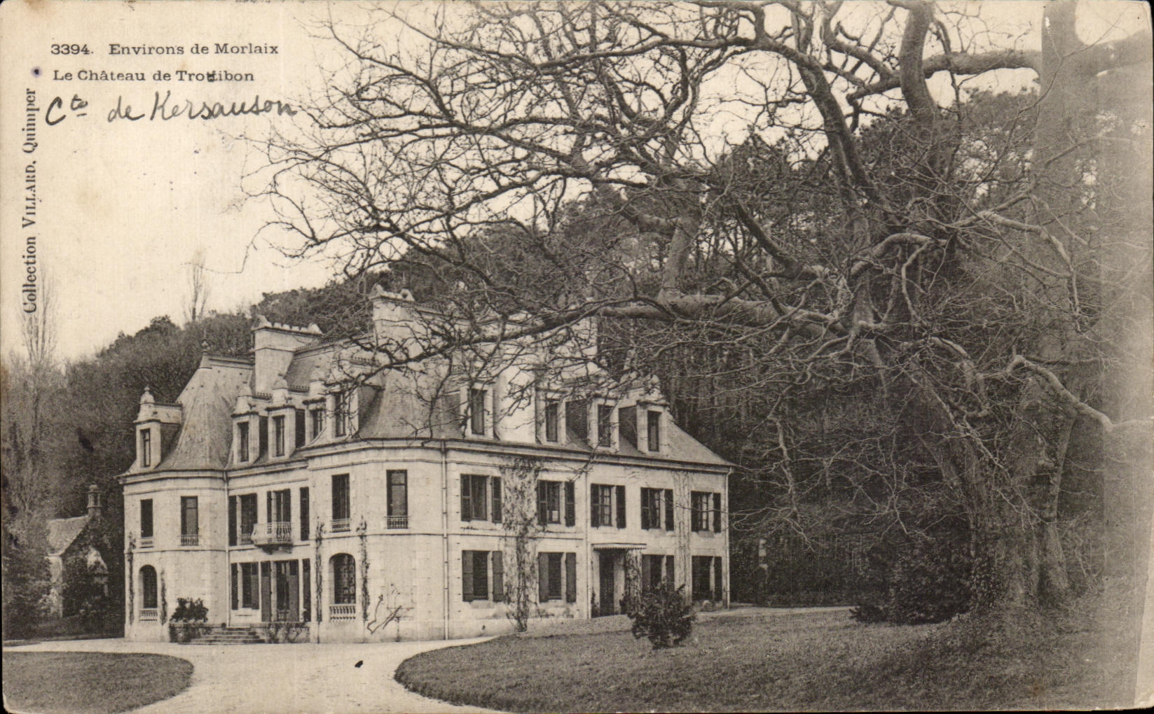 CPA Environs de Morlaix Le Chateau de Trouibon