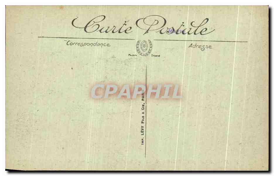 CPA Morlaix Place Thiers Le Viaduc Marche — Rückseite