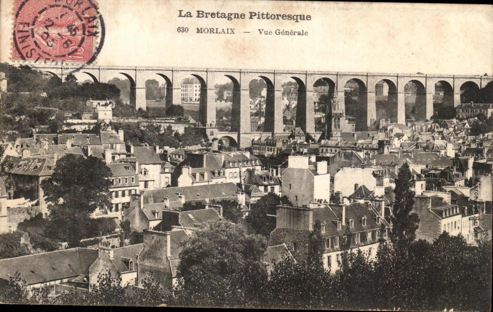 CPA La Bretagne Pittoresque Morlaix Vue Generale