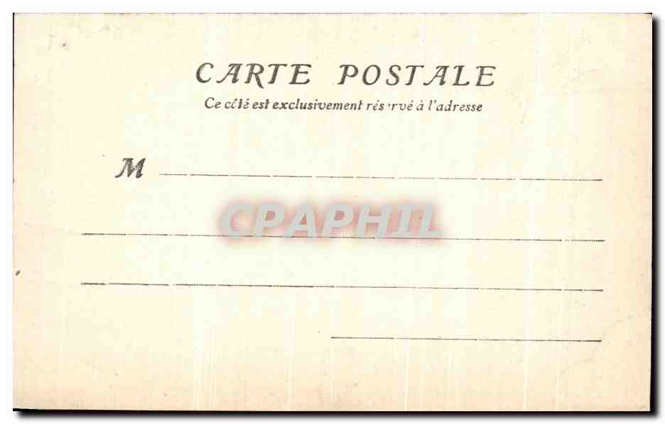 CPA La Bretagne Pittoresque Morlaix Vieille Maison Pres Des Halles — Rückseite