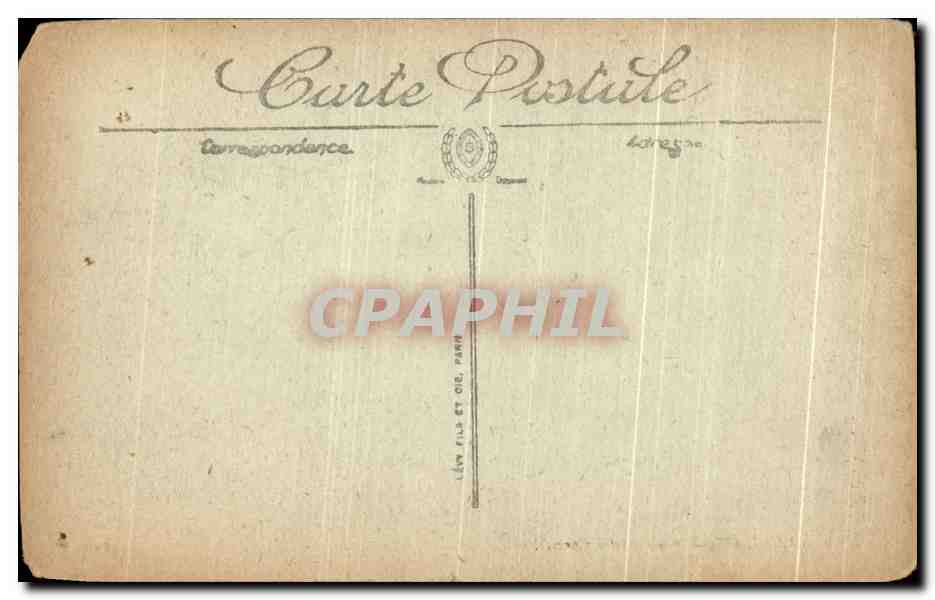 CPA Morlaix Couvent des Carmelites — Rückseite
