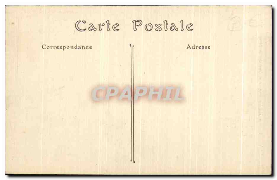 CPA Morlaix Vieilles Maisons de la Rue des Nobles — Rückseite