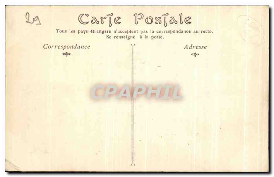 CPA Morlaix La Grande Rue Enfants — Rückseite