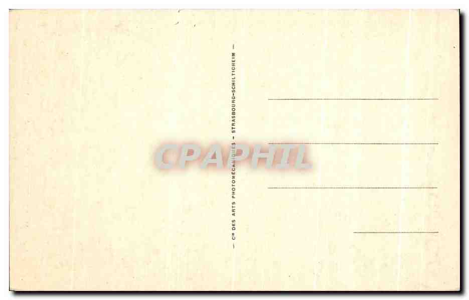 CPA Morlaix La Maison Dite De La Reine Anne — Rückseite