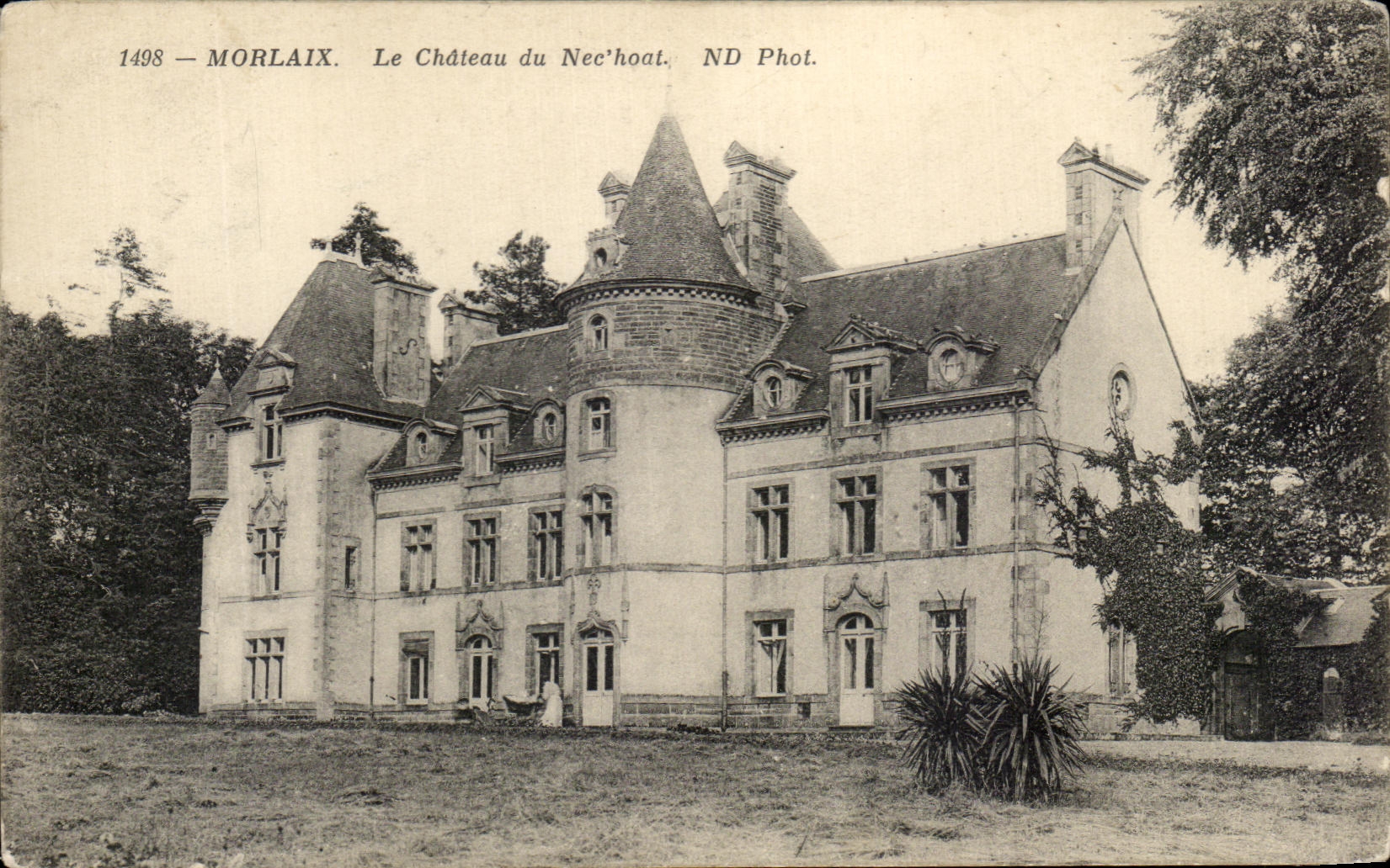 CPA Morlaix Le Chateau Du Nec'hoat