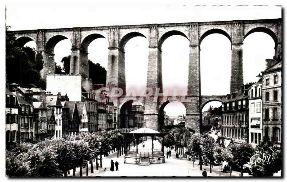 CPSM Morlaix Le Viaduc
