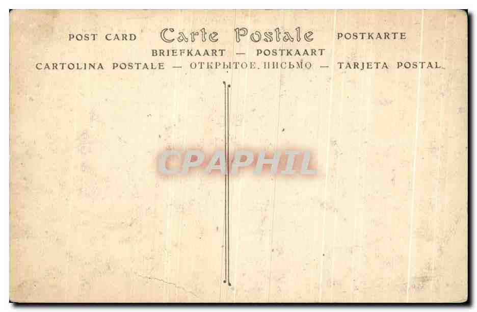 CPA Morlaix Murailles des Anciennes Fortifications et Quartier du Chateau — Rückseite