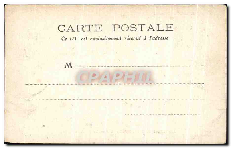 CPA Environs De Morlaix Chateau de Lannigou — Rückseite