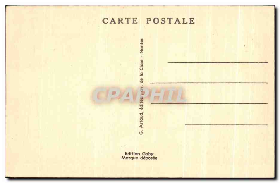 CPA Bretagne Le Kiosque a Musique et le Viaduc  — Rückseite