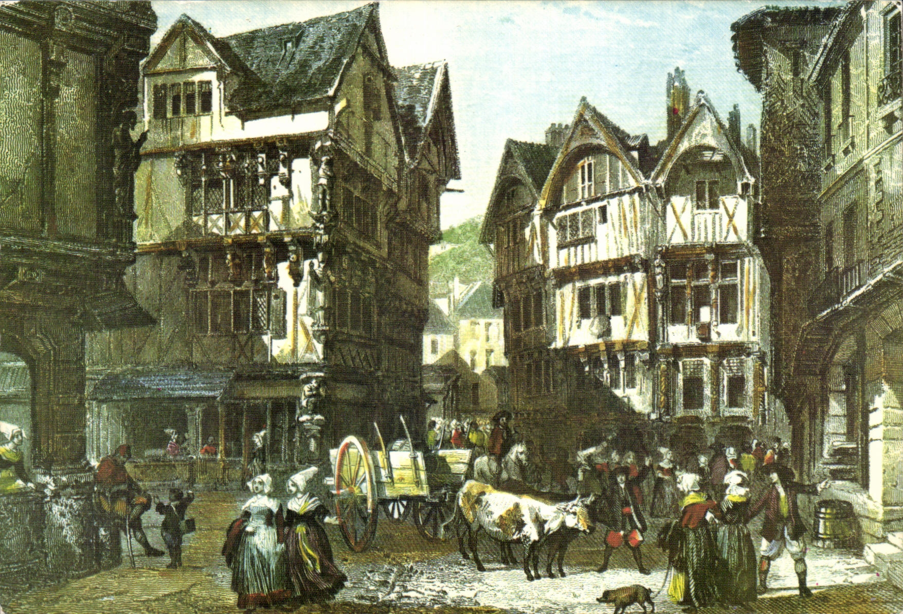Morlaix — Le Pavé — Éditions d'Art JOS. Doaré