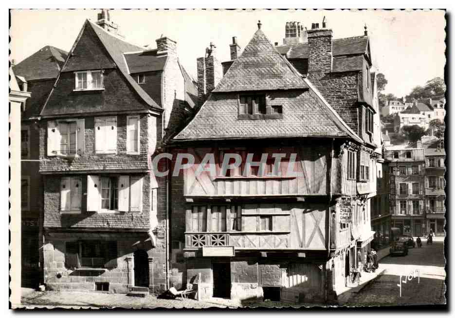 CPSM Morlaix Vieille maison Place des Halles