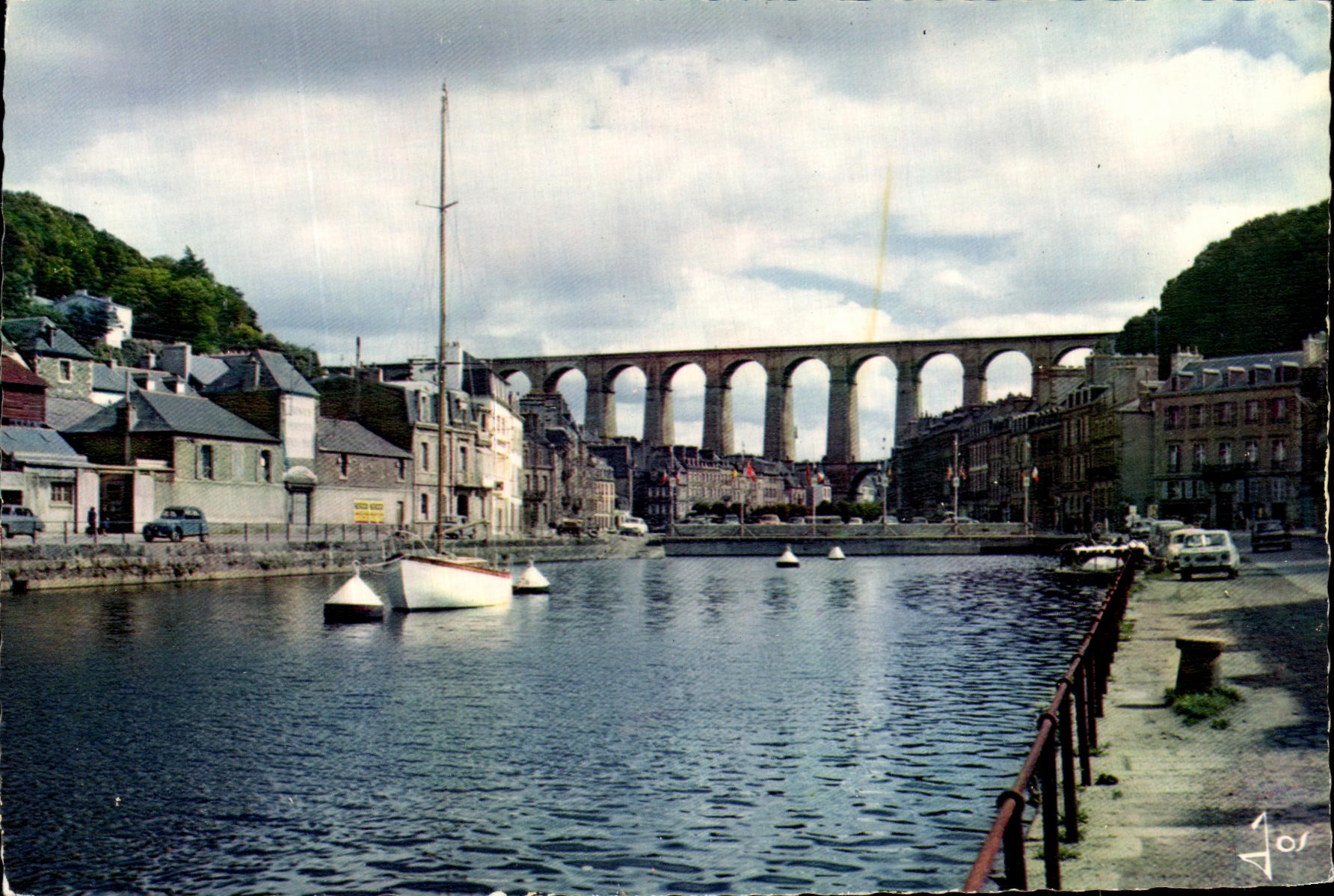 CPSM Le Bretagne En Couleurs Morlaix Le Viaduc