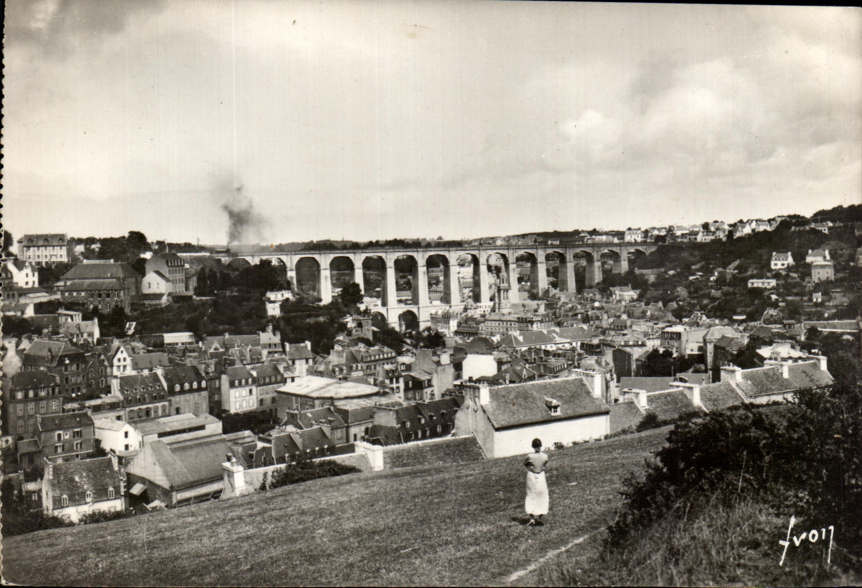 CPSM Morlaix Vue Generale