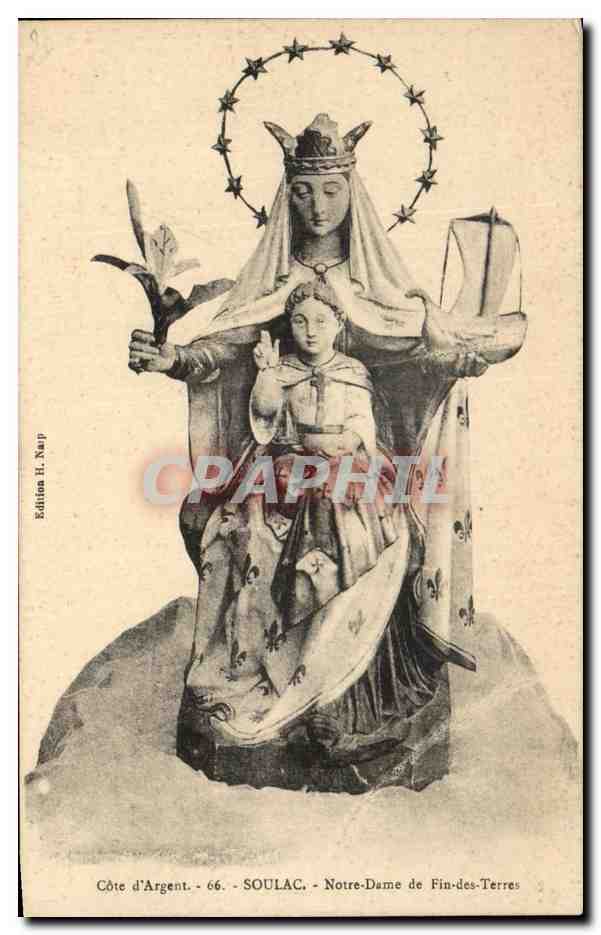 CPA Cote D'argent Soulac Notre Dame De Fin Des Terres