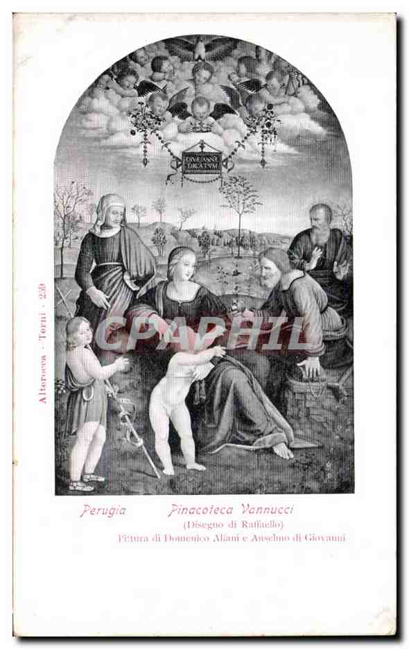 CPA Perguia Pinacoteca Vannucci Rafael