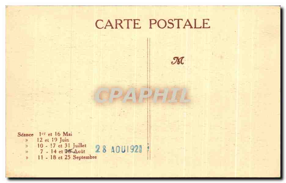 CPA La Passion A Beaucourt Territoire De Belfort l'apotheose — Rückseite