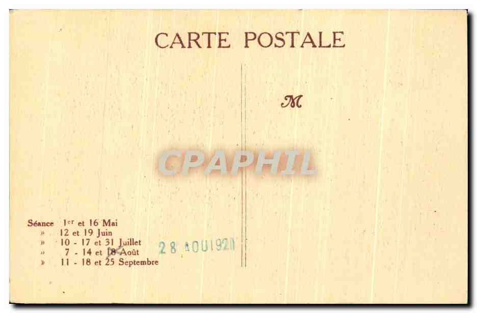 CPA La Passion A Beaucourt Territoire De Belfort Marie Madeleine  — Rückseite
