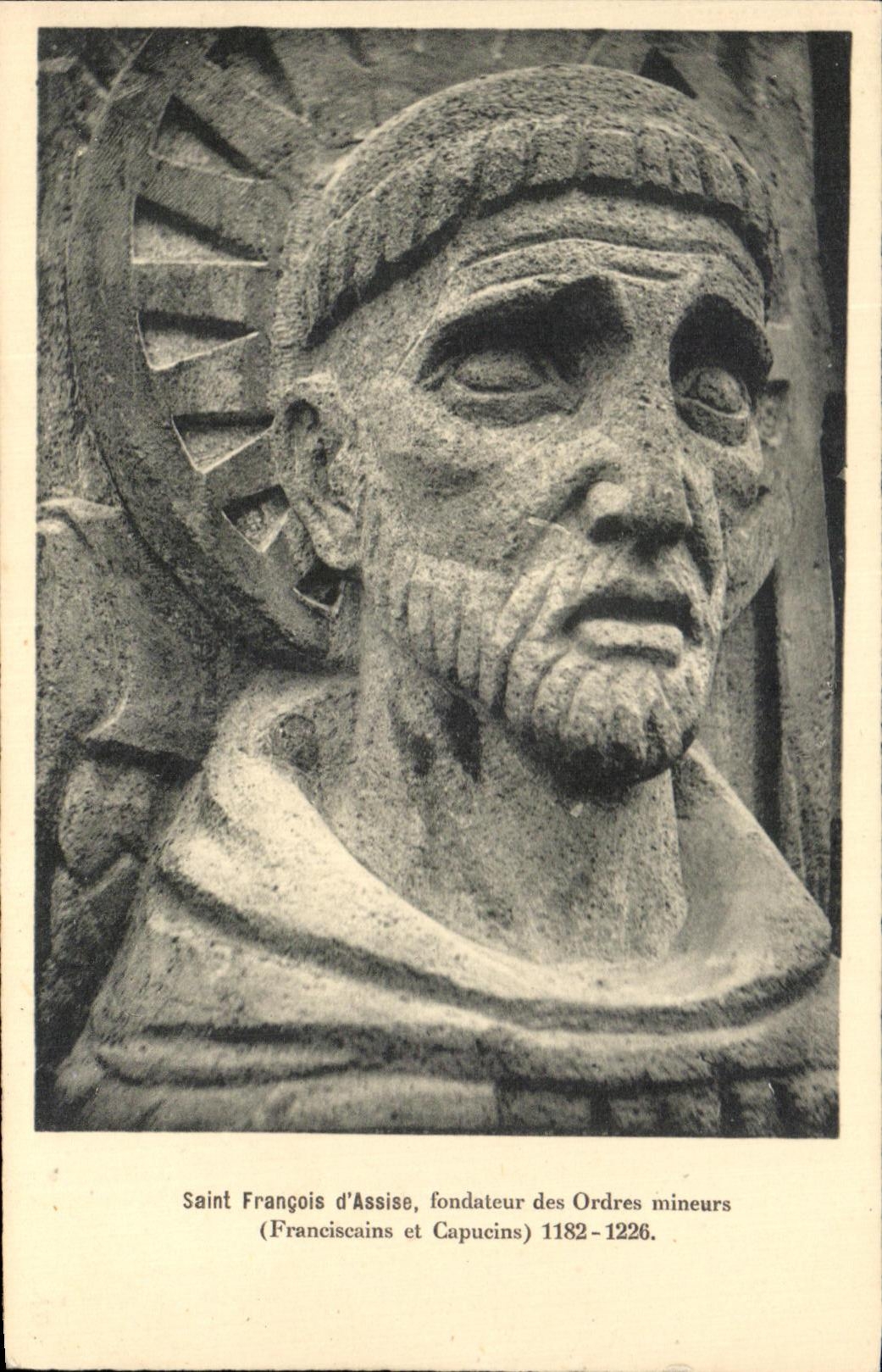 CPA Saint Francois d'Assise Fondateur Des Ordres Mineurs Franciscains et Capucins 