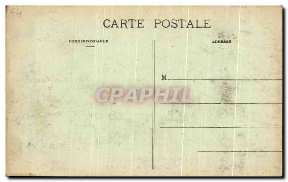 CPA La Passion a Nancy 1920 Au Jardin Des Oliviers — Rückseite