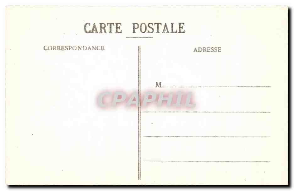 CPA Limoges Caserne Du Chasseurs A Cheval Cheval Militaria  — Rückseite