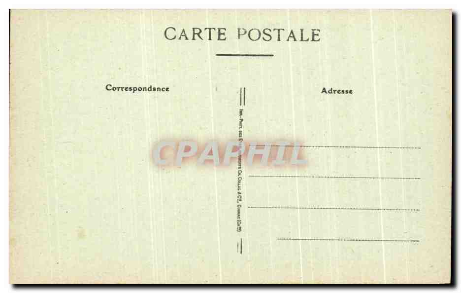 CPA Limoges Caserne Du 21eme Chasseurs Militaria — Rückseite