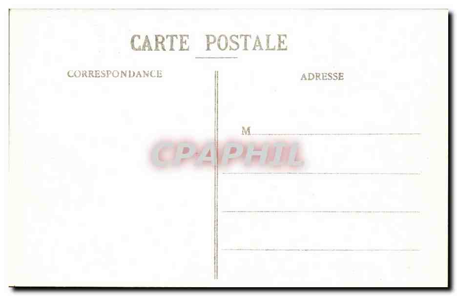 Limoges - Caserne du 21e Chasseurs à cheval — Édit. du Courrier du Centre, Limoges — Rückseite