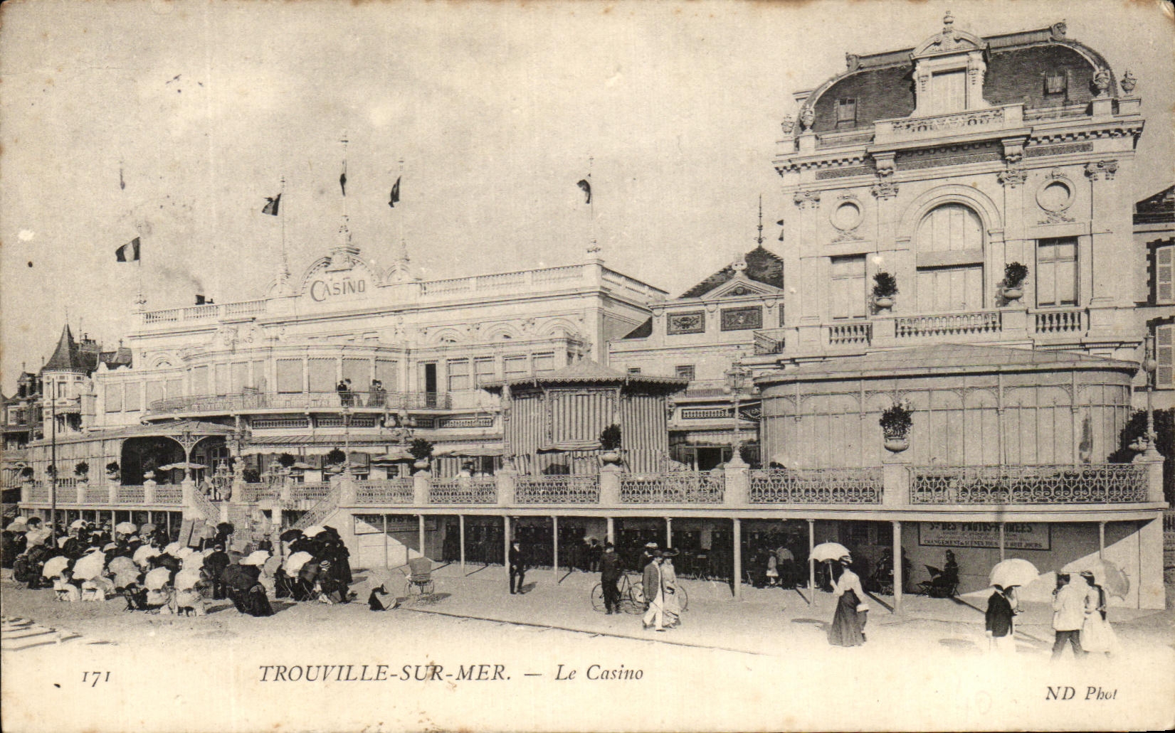 CPA Trouville Sur Mer Le Casino
