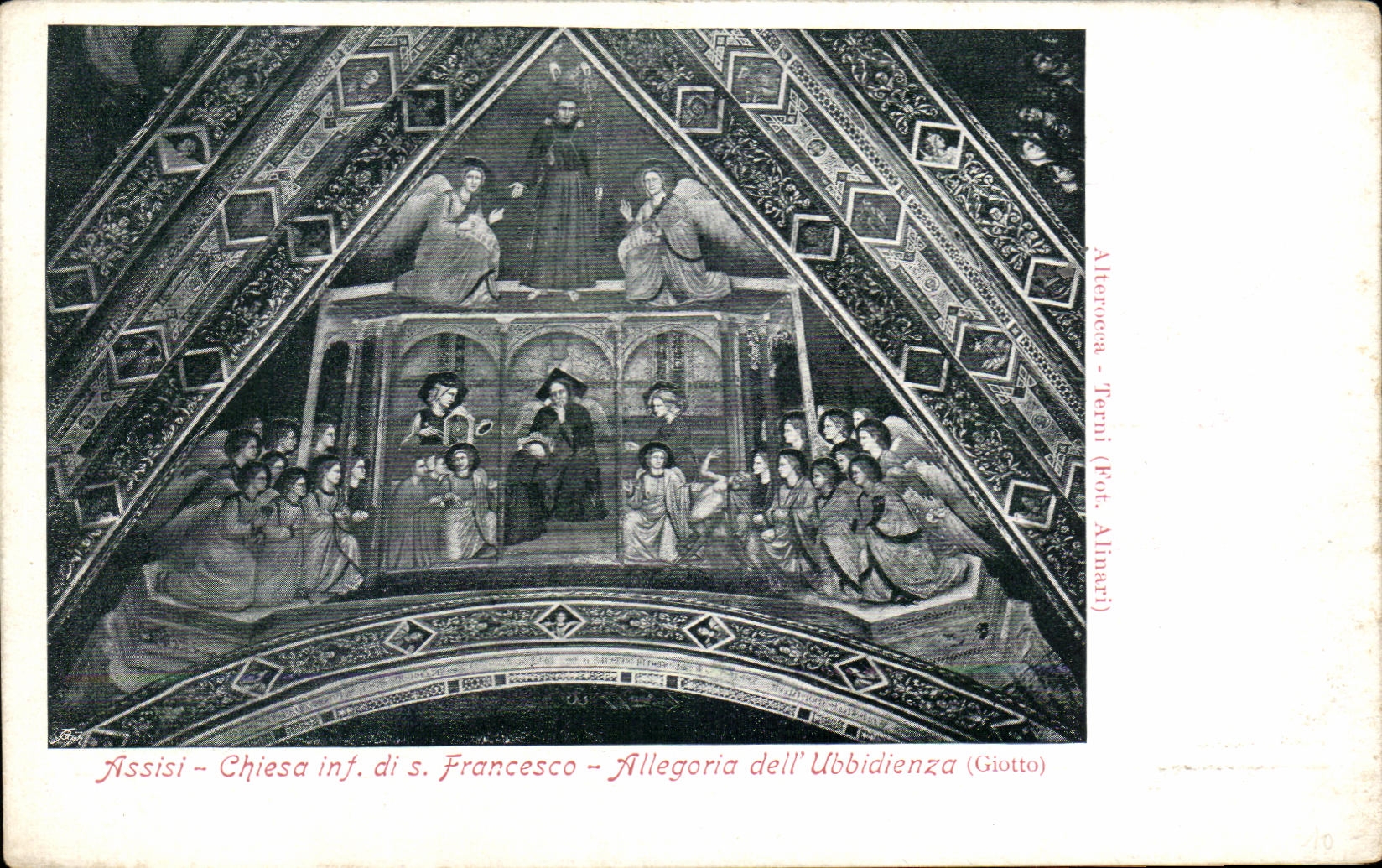 CPA Assisi Chiesa di Francesco Allegoria dell Ubbidienza