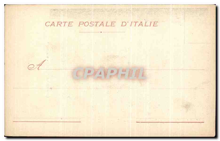 CPA Assisi Chiesa di Francesco Allegoria dell Ubbidienza — Verso